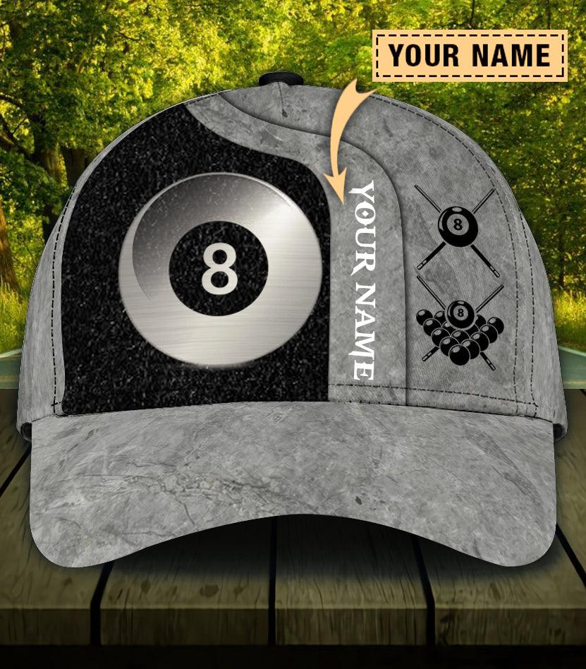 Personalized Billiard Classic Cap, Personalized Gift for Billiard Snooker Lovers, Billiard Snooker Players Trucker Hats Custom Hats Gifts For Men & Women