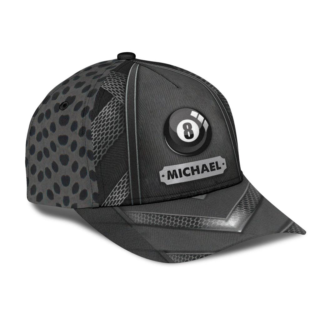 Personalized Billiard Classic Cap, Personalized Gift for Billiard Snooker Lovers, Billiard Snooker Players Trucker Hats Custom Hats Gifts For Men & Women