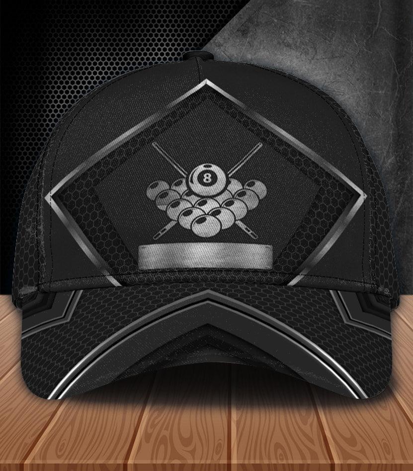 Personalized Billiard Classic Cap, Personalized Gift for Billiard Snooker Lovers, Billiard Snooker Players Trucker Hats Custom Hats Gifts For Men & Women