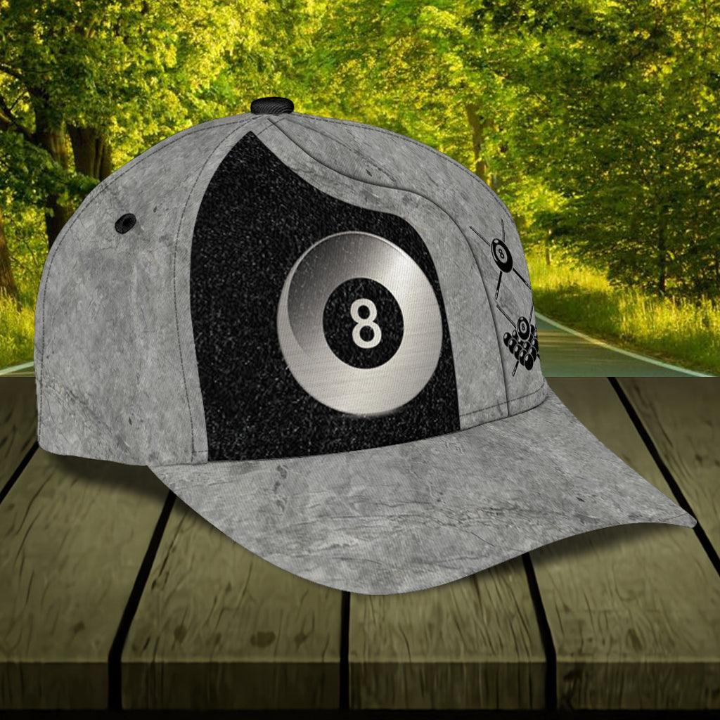 Personalized Billiard Classic Cap, Personalized Gift for Billiard Snooker Lovers, Billiard Snooker Players Trucker Hats Custom Hats Gifts For Men & Women