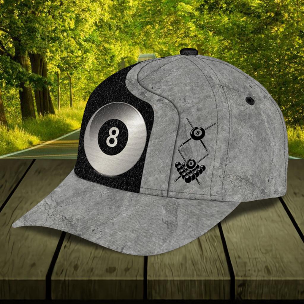 Personalized Billiard Classic Cap, Personalized Gift for Billiard Snooker Lovers, Billiard Snooker Players Trucker Hats Custom Hats Gifts For Men & Women