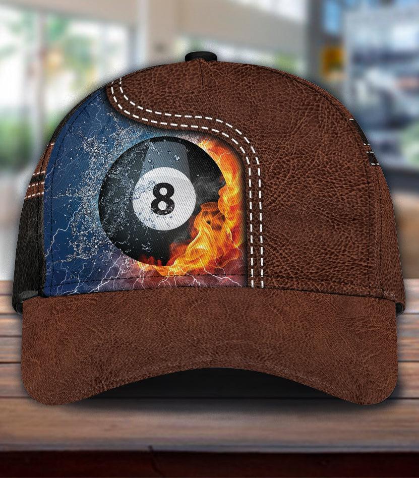 Personalized Billiard Classic Cap, Personalized Gift for Billiard Snooker Lovers, Billiard Snooker Players Trucker Hats Custom Hats Gifts For Men & Women