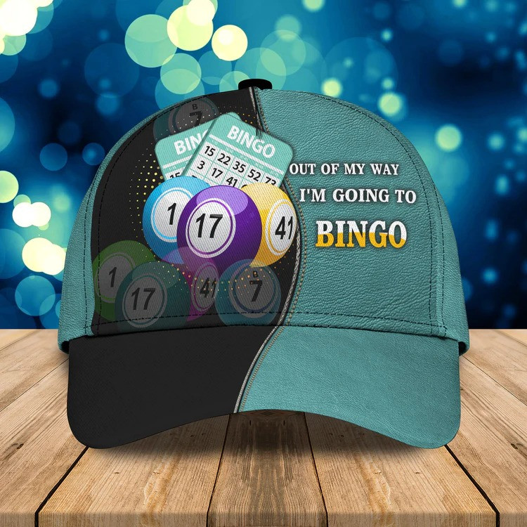 Personalized Bingo 3D Baseball Cap for Bingo Players, Shake those Balls Trucker Hats Custom Hats Gifts For Men & Women