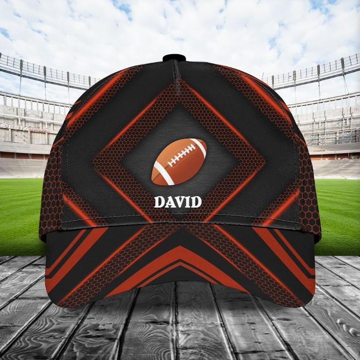 Personalized Black and White Rugby Classic Cap for Men, Rugby Team Gift, Rugby Headwear Uniform for Friends Trucker Hats Custom Hats Gifts For Men & Women