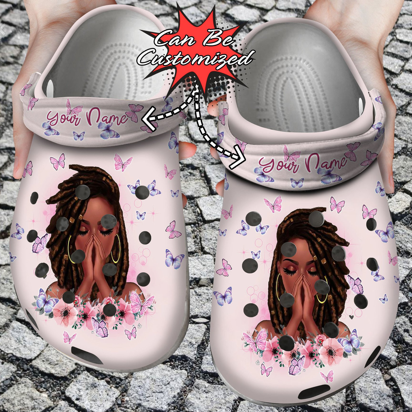 Personalized Black Girl You Are Beautiful clog Shoes Custom