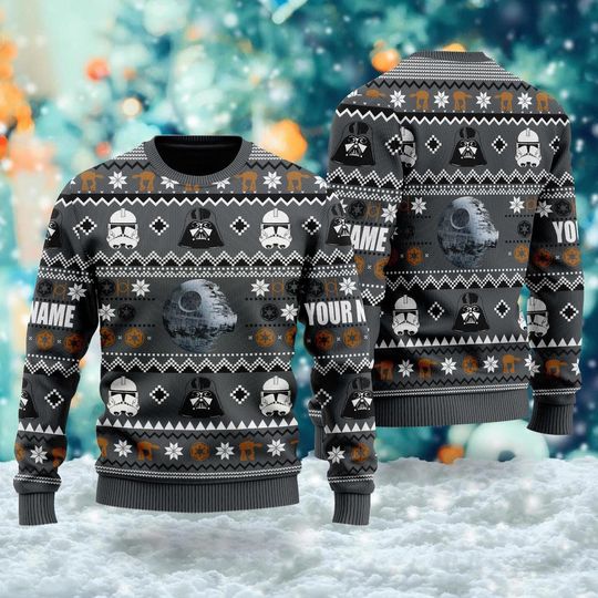 Personalized Black Villain 3D All Over Printed T-shirt, US Movie Ugly Christmas - Image 8