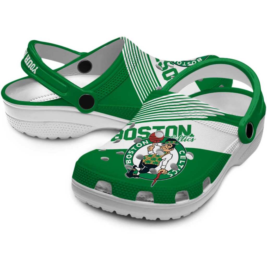 Personalized Boston Celtics Vibrant Dual-Tone ClogTVC1801913 - Image 3