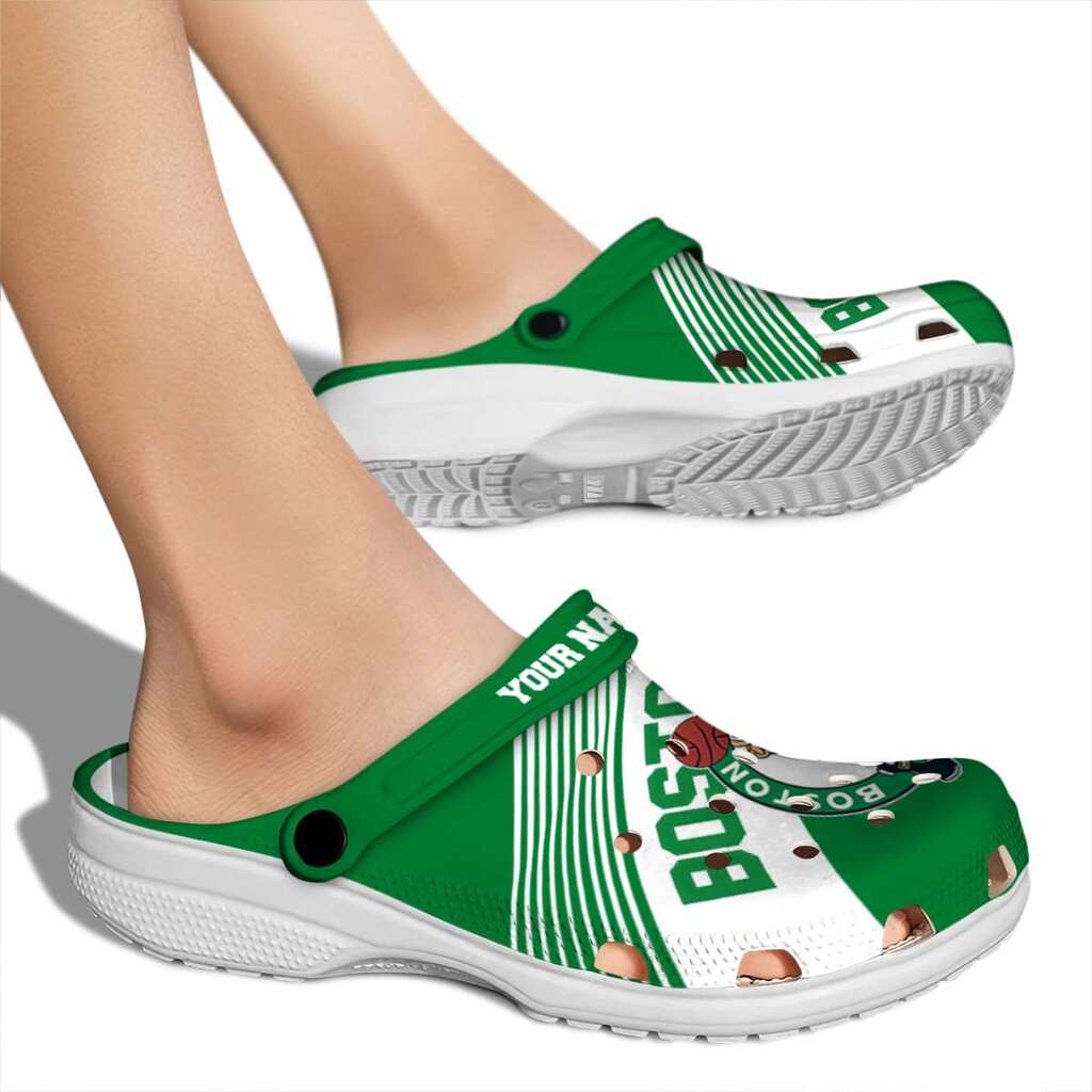 Personalized Boston Celtics Vibrant Dual-Tone ClogTVC1801913 - Image 2