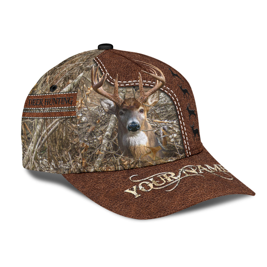Personalized Bow Hunting Classic Hat Cap, Baseball Cap Hat For Hunter, Deer Hunting Cap Hat Trucker Hats Custom Hats Gifts For Men & Women