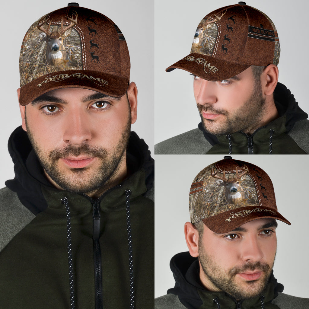 Personalized Bow Hunting Classic Hat Cap, Baseball Cap Hat For Hunter, Deer Hunting Cap Hat Trucker Hats Custom Hats Gifts For Men & Women