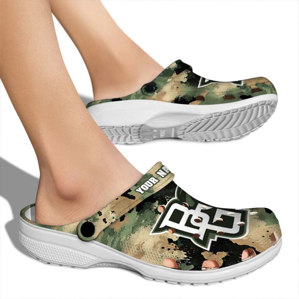 Personalized Bowling Green Falcons Camouflage Craze ClogTVC1801760 - Image 2