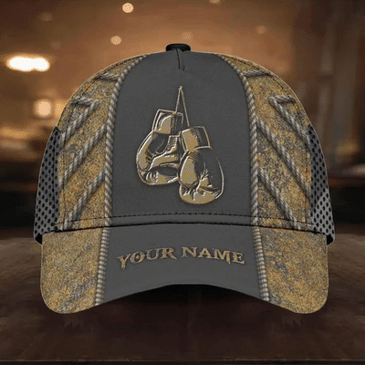Personalized Boxing Be Strong Hat Classic Cap Trucker Hats Custom Hats Gifts For Men & Women