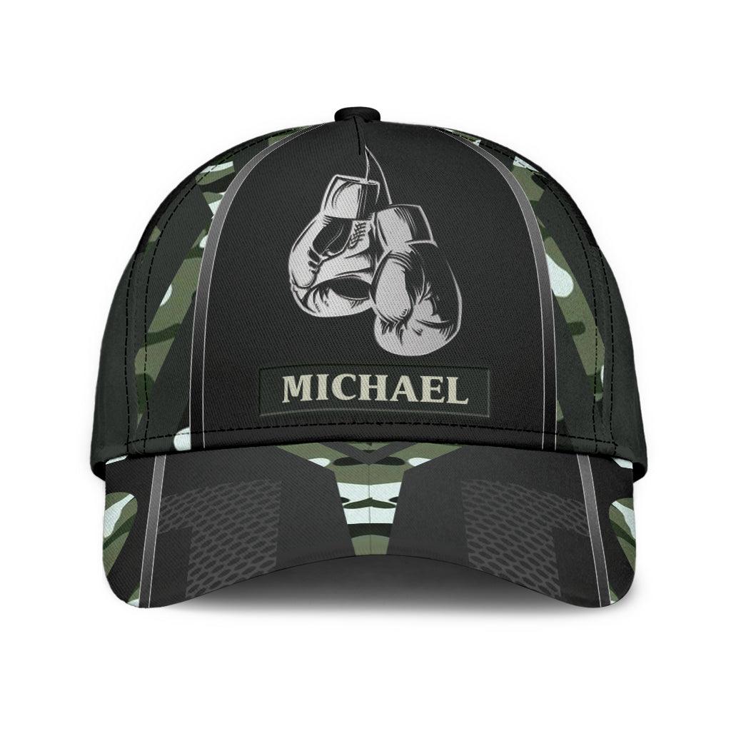 Personalized Boxing Classic Cap, Personalized Gift for Boxing Lovers, Boxing Fans Trucker Hats Custom Hats Gifts For Men & Women