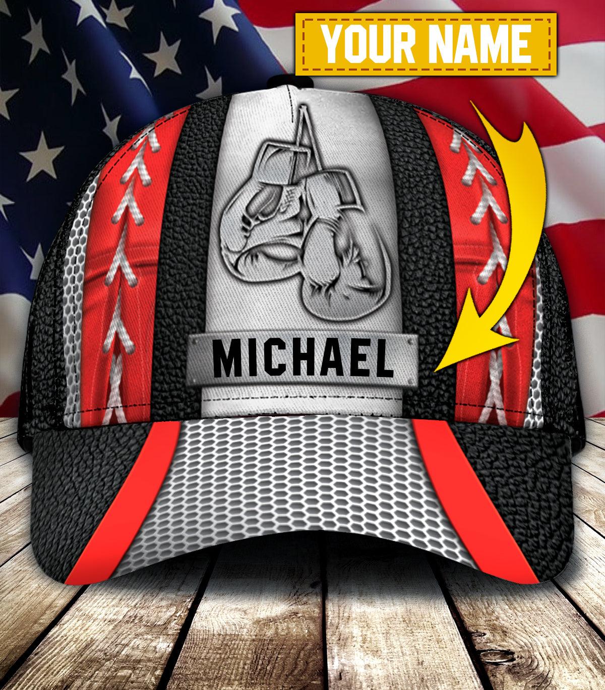 Personalized Boxing Classic Cap, Personalized Gift for Boxing Lovers, Boxing Fans Trucker Hats Custom Hats Gifts For Men & Women
