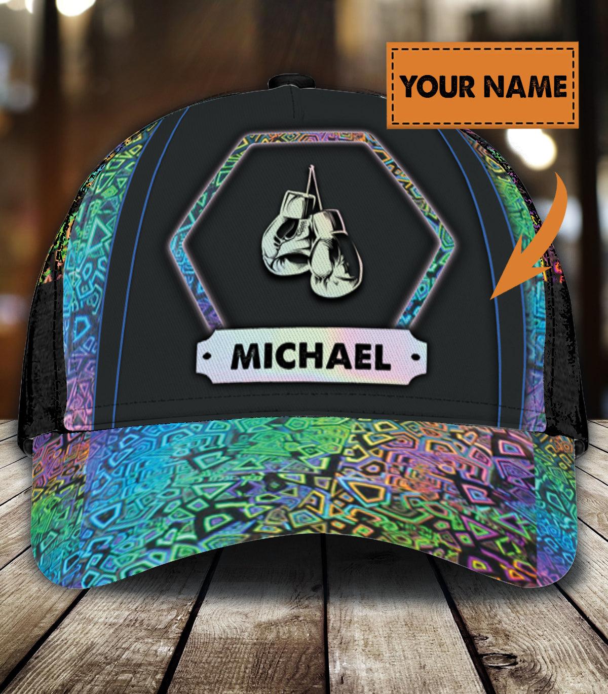 Personalized Boxing Classic Cap, Personalized Gift for Boxing Lovers, Boxing Fans Trucker Hats Custom Hats Gifts For Men & Women