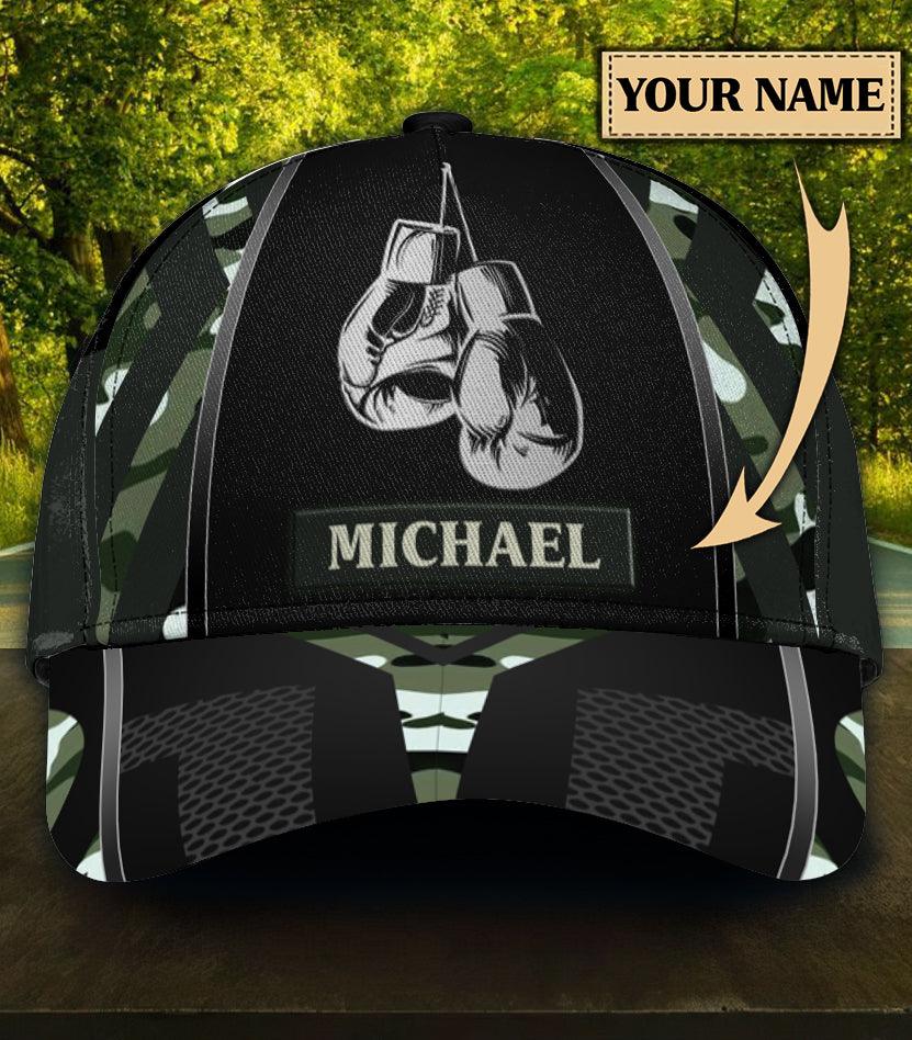 Personalized Boxing Classic Cap, Personalized Gift for Boxing Lovers, Boxing Fans Trucker Hats Custom Hats Gifts For Men & Women