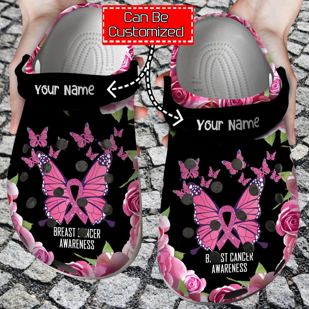 Personalized Breast Cancer Awareness - Butterfly Breast Cancer Awareness For Men And Women