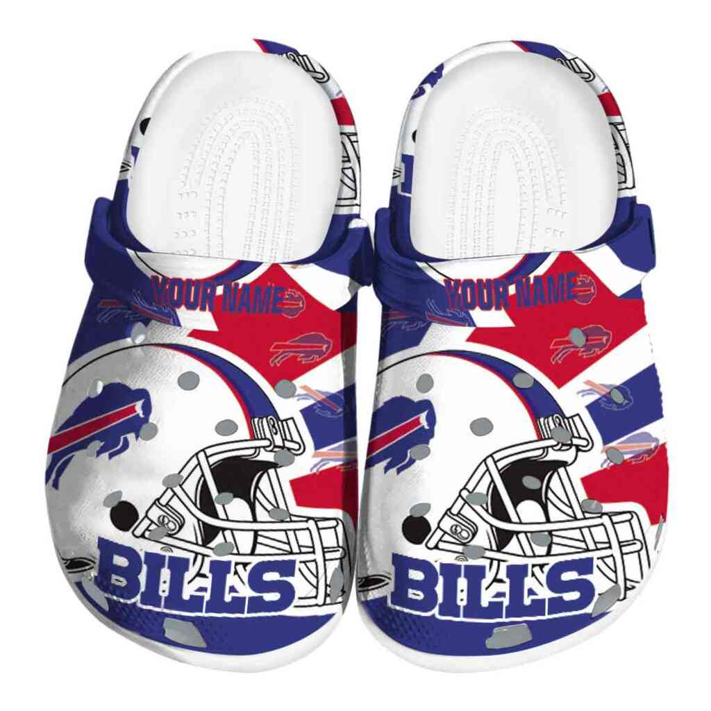 Personalized Buffalo Bills Football Helmet ClogTVC180102