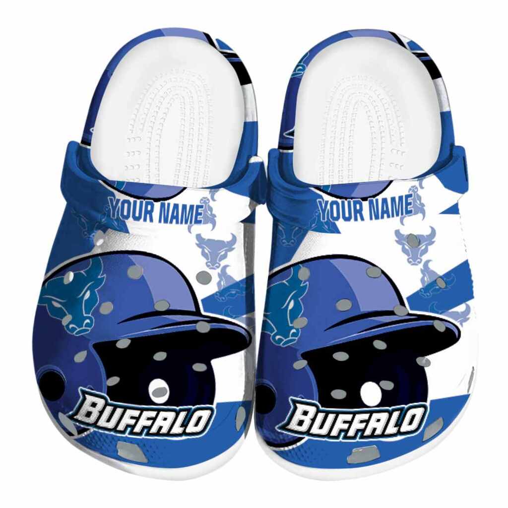 Personalized Buffalo Bulls Baseball Helmet ClogTVC1801812