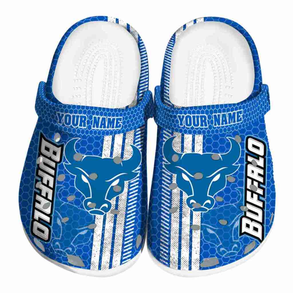 Personalized Buffalo Bulls Contrasting Stripes ClogTVC1801740