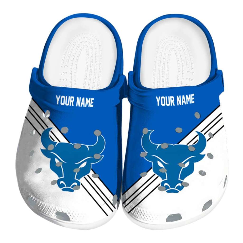 Personalized Buffalo Bulls Striped Accents ClogTVC1801835