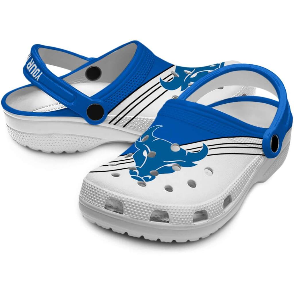 Personalized Buffalo Bulls Striped Accents ClogTVC1801835 - Image 3