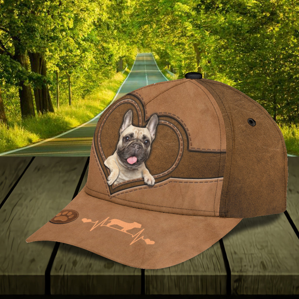 Personalized Bulldog Classic Cap, Gift for Dog Lovers, Dog Dad, Dog Mom Trucker Hats Custom Hats Gifts For Men & Women