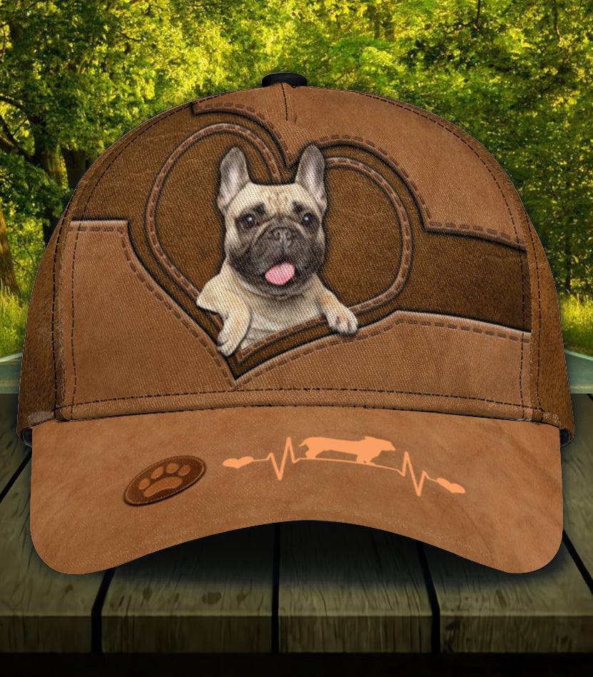 Personalized Bulldog Classic Cap, Personalized Gift for Dog Lovers, Dog Dad, Dog Mom Trucker Hats Custom Hats Gifts For Men & Women