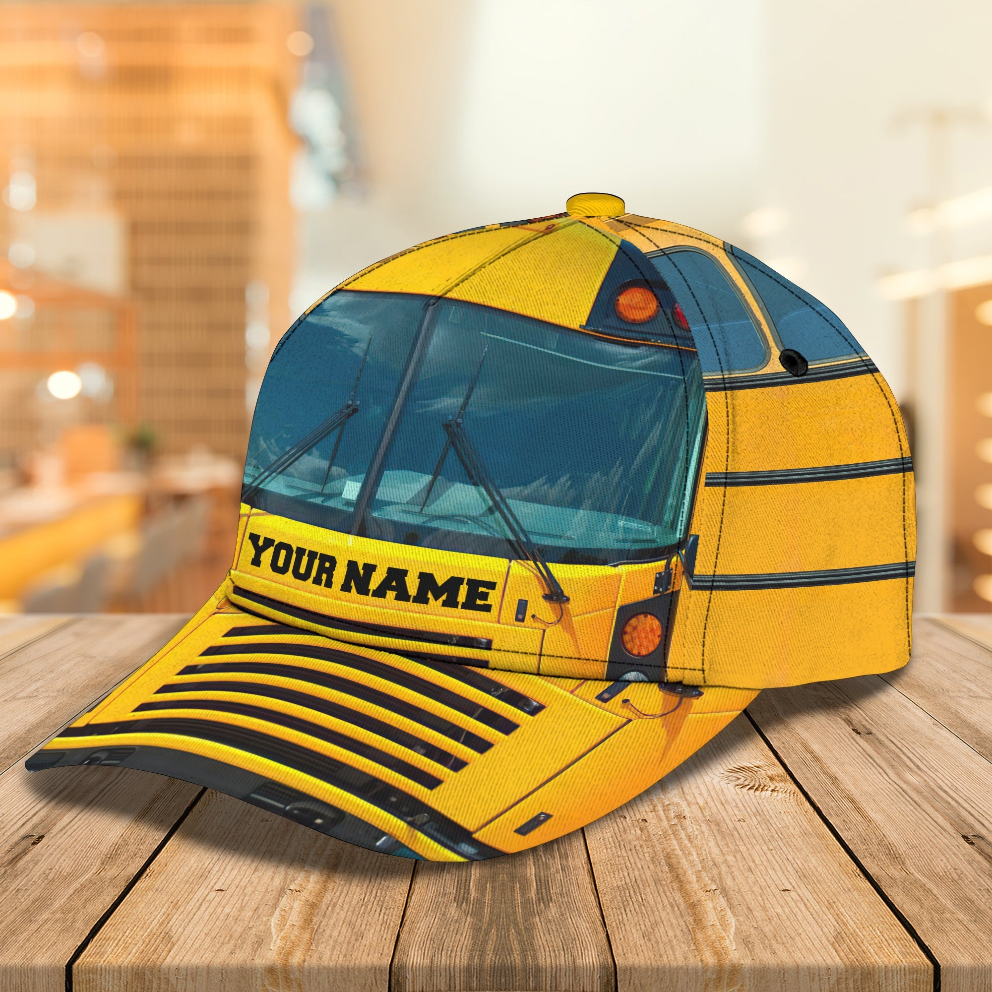 Personalized Bus Driver Cap - Custom Classic Hat For Gift Or Personal Use Trucker Hats Custom Hats Gifts For Men & Women