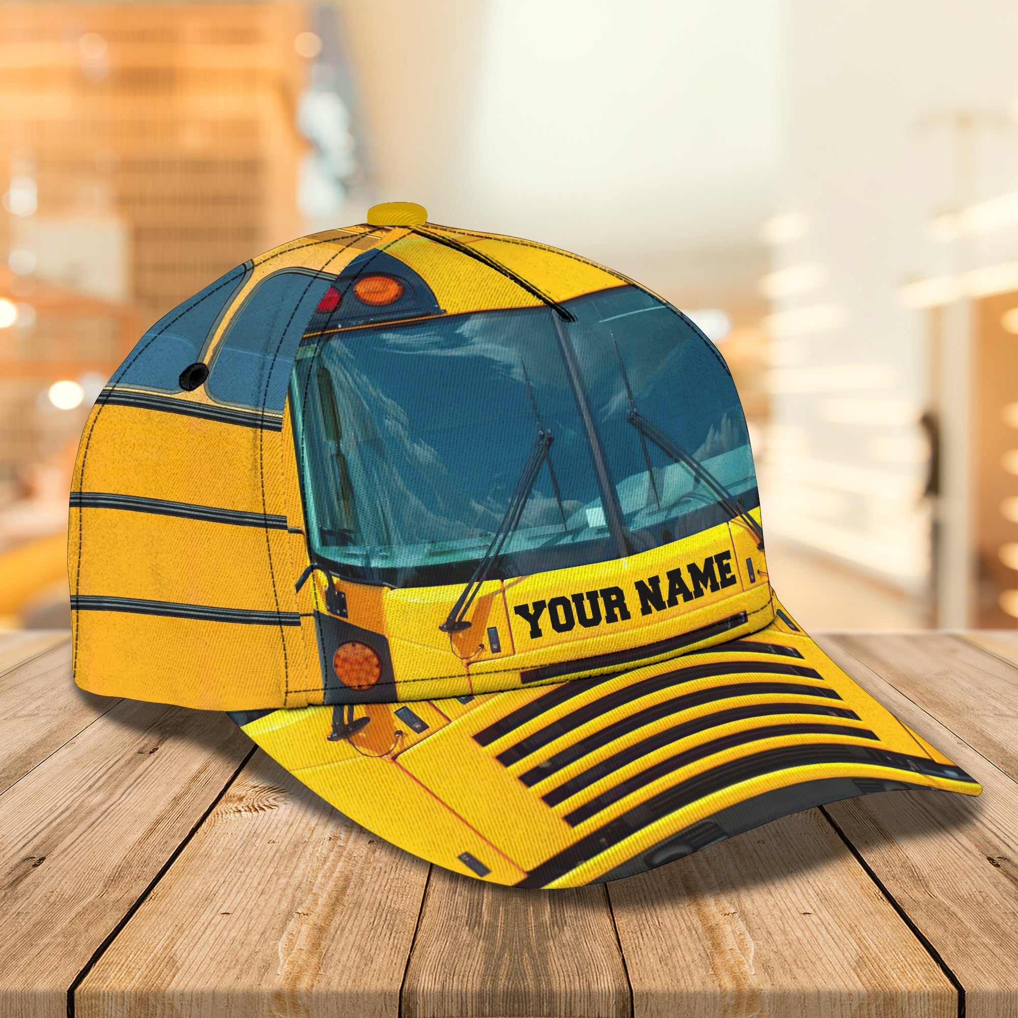 Personalized Bus Driver Cap - Custom Classic Hat For Gift Or Personal Use Trucker Hats Custom Hats Gifts For Men & Women