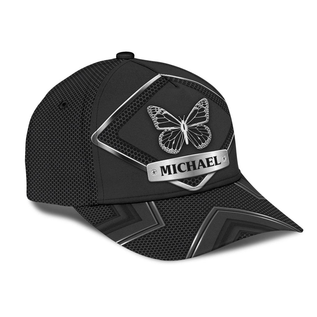 Personalized Butterfly Classic Cap, Personalized Gift for Butterfly Lovers Trucker Hats Custom Hats Gifts For Men & Women