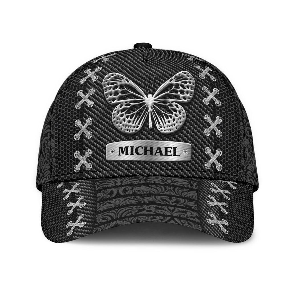 Personalized Butterfly Classic Cap, Personalized Gift for Butterfly Lovers Trucker Hats Custom Hats Gifts For Men & Women