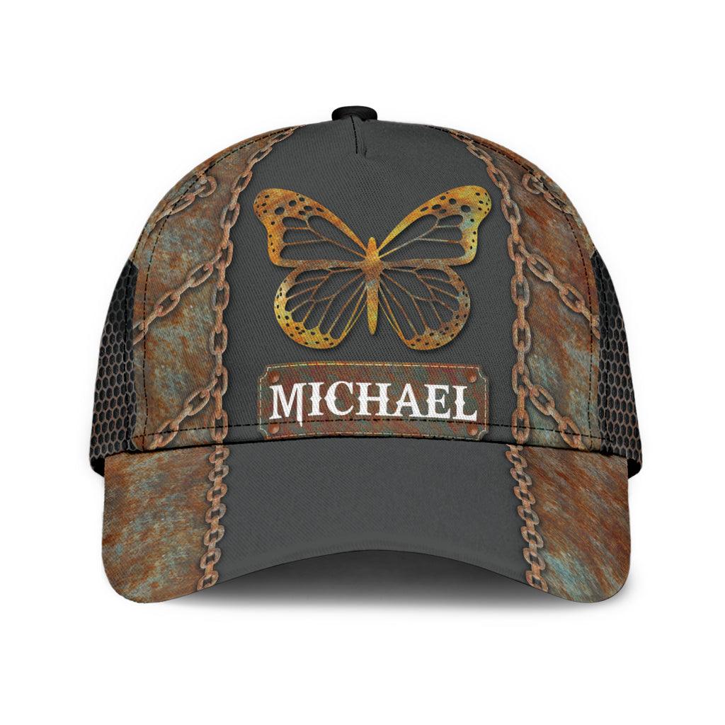 Personalized Butterfly Classic Cap, Personalized Gift for Butterfly Lovers Trucker Hats Custom Hats Gifts For Men & Women