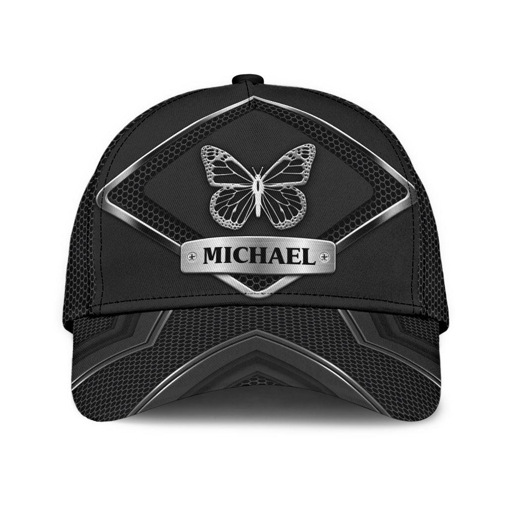 Personalized Butterfly Classic Cap, Personalized Gift for Butterfly Lovers Trucker Hats Custom Hats Gifts For Men & Women