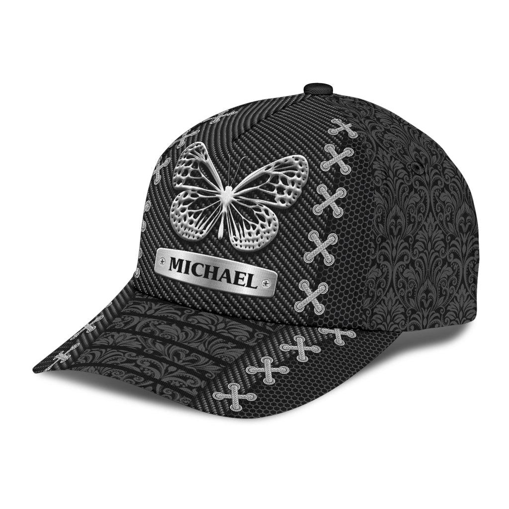 Personalized Butterfly Classic Cap, Personalized Gift for Butterfly Lovers Trucker Hats Custom Hats Gifts For Men & Women