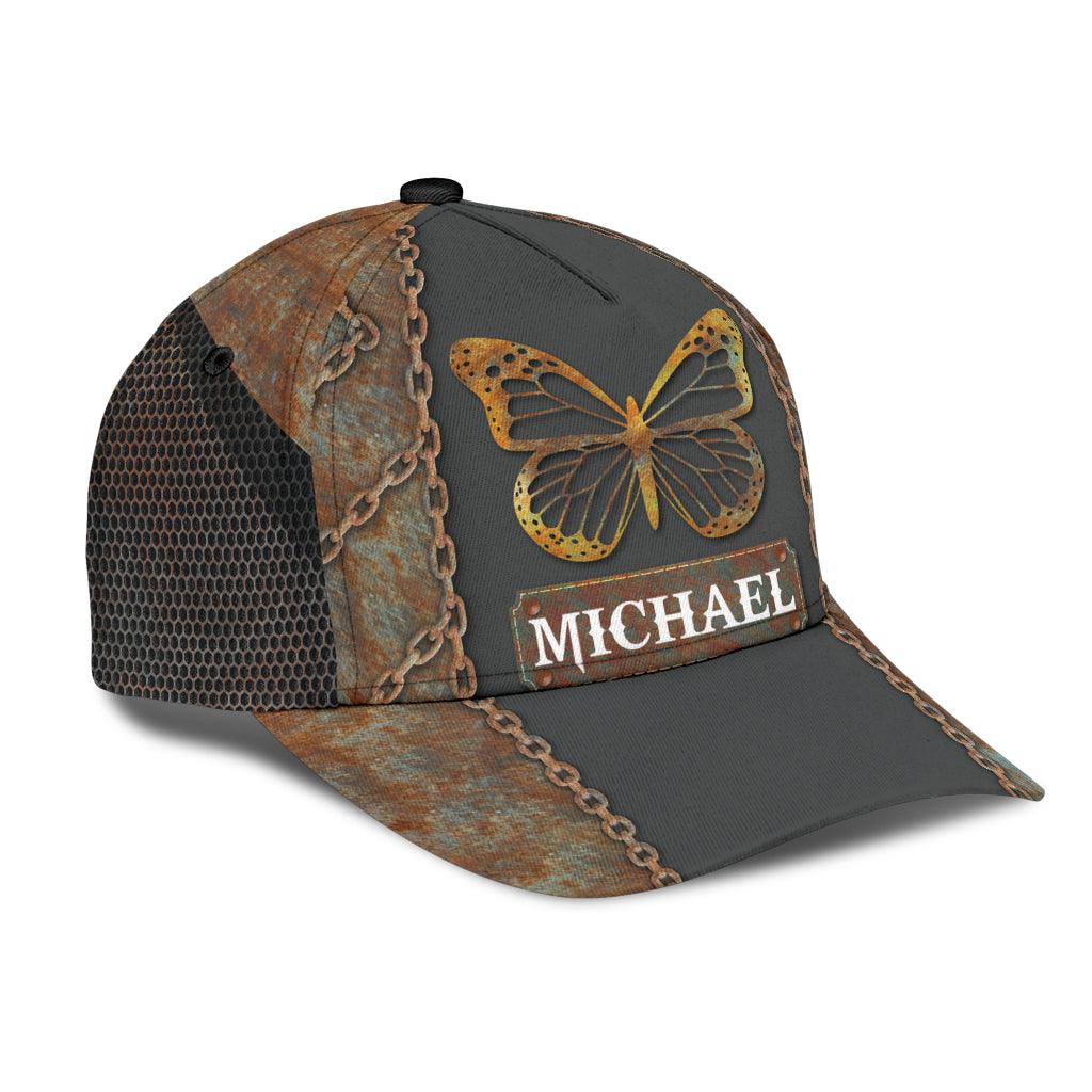 Personalized Butterfly Classic Cap, Personalized Gift for Butterfly Lovers Trucker Hats Custom Hats Gifts For Men & Women