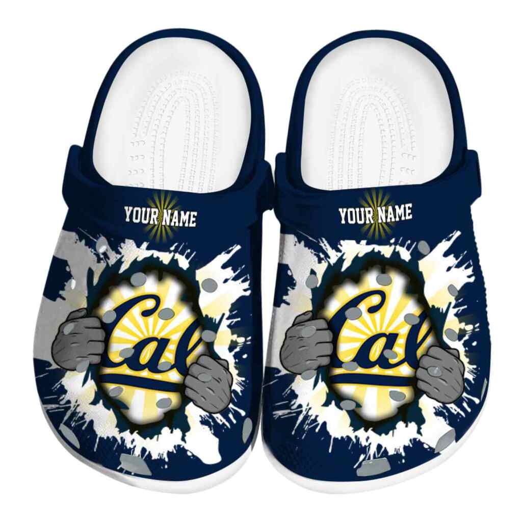 Personalized California Golden Bears Gripping Hand ClogTVC1801802
