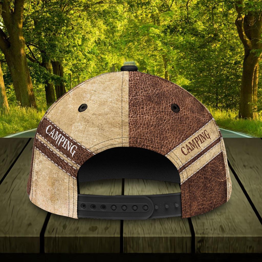 Personalized Camping Classic Cap, Personalized Gift for Camping Lovers Trucker Hats Custom Hats Gifts For Men & Women