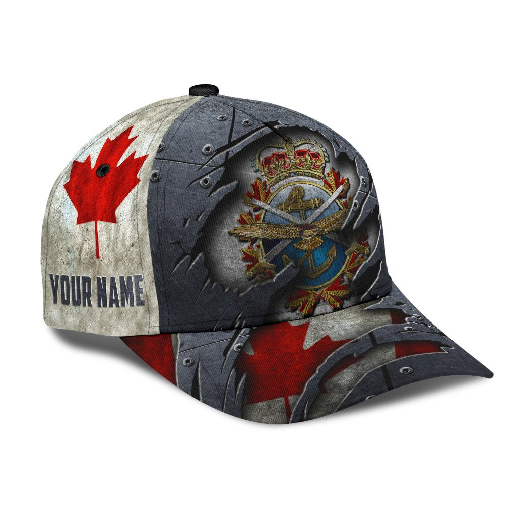 Personalized Canadian Armed Forces Classic Cap Trucker Hats Custom Hats Gifts For Men & Women