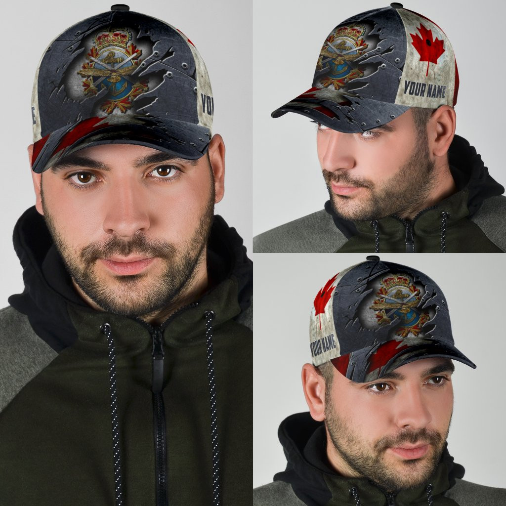 Personalized Canadian Armed Forces Classic Cap Trucker Hats Custom Hats Gifts For Men & Women