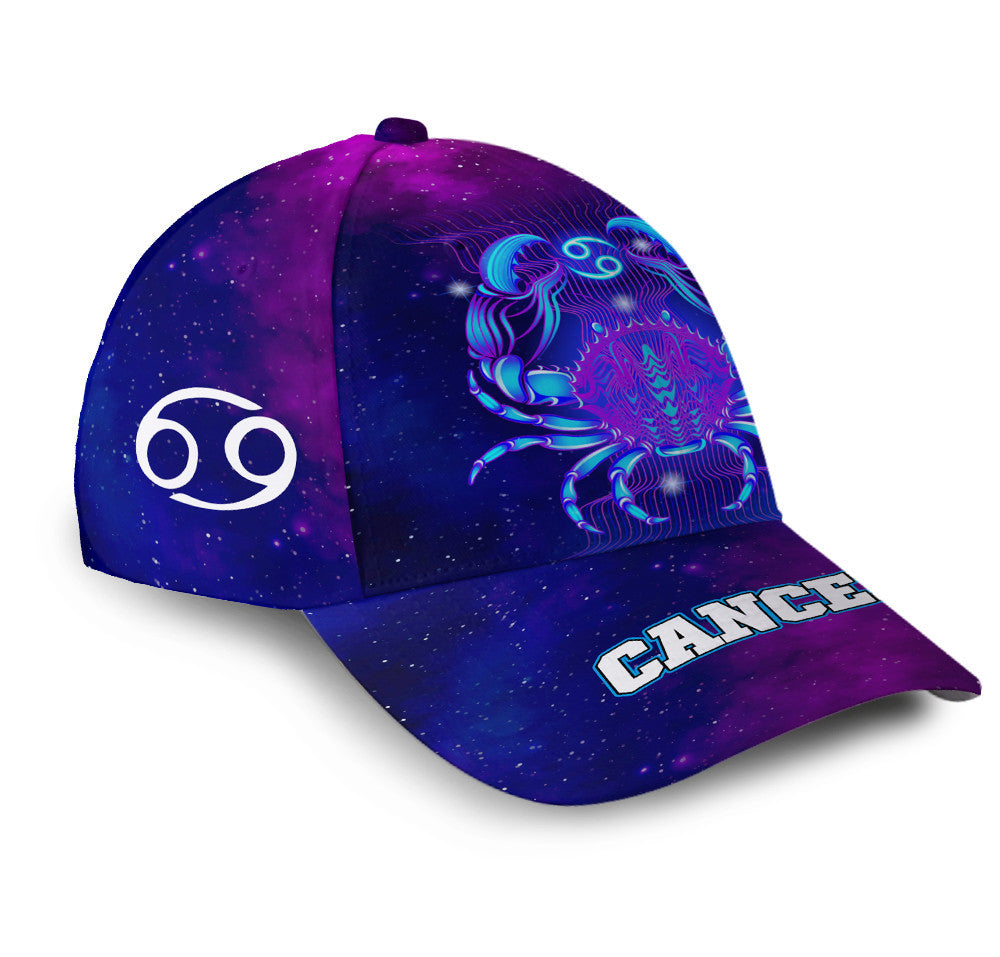 Personalized Cancer Miraculous Galaxy Hat Classic Cap Trucker Hats Custom Hats Gifts For Men & Women