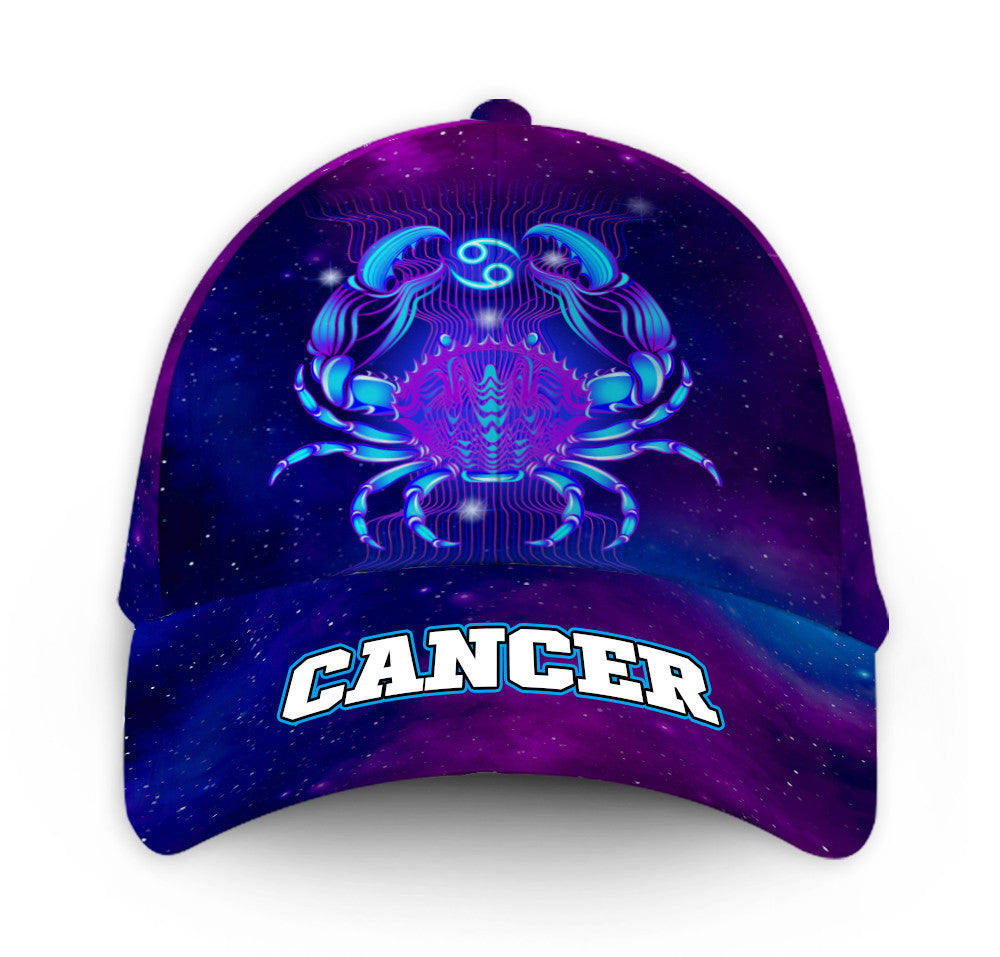 Personalized Cancer Miraculous Galaxy Hat Classic Cap Trucker Hats Custom Hats Gifts For Men & Women