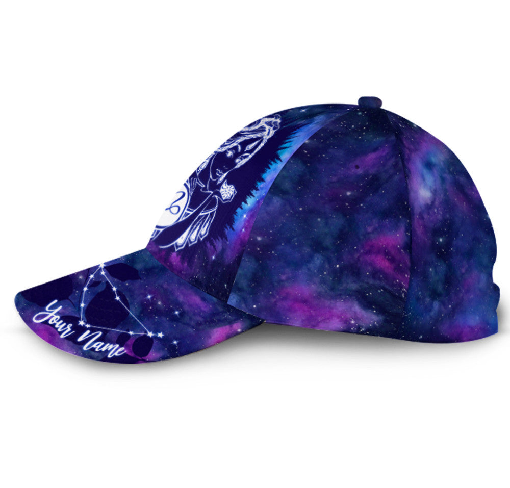 Personalized Capricorn Girl is mysterious Hat Classic Cap Trucker Hats Custom Hats Gifts For Men & Women