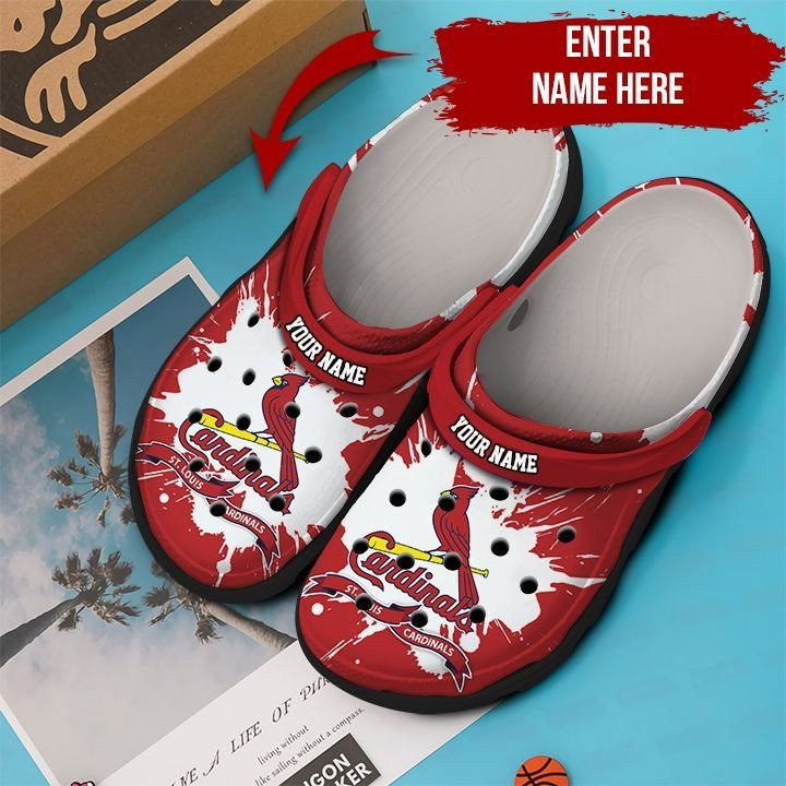 Personalized Cardinals Crocbland Clog 81258Tp