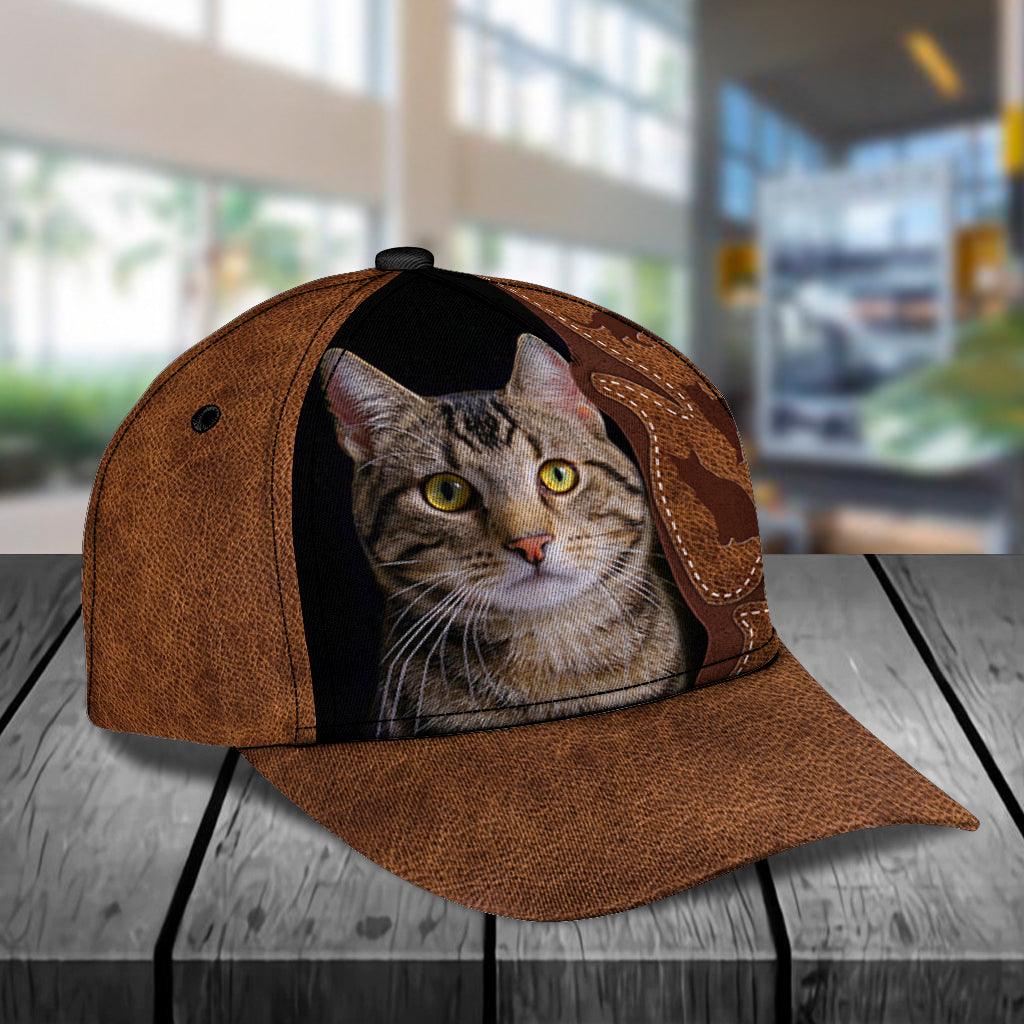 Personalized Cat Classic Cap, Personalized Gift for Cat Lovers, Cat Mom, Cat Dad Trucker Hats Custom Hats Gifts For Men & Women
