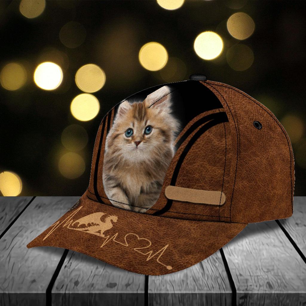 Personalized Cat Classic Cap, Personalized Gift for Cat Lovers, Cat Mom, Cat Dad Trucker Hats Custom Hats Gifts For Men & Women