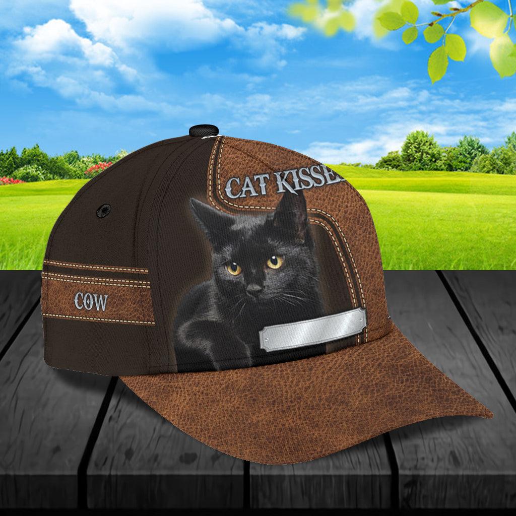 Personalized Cat Classic Cap, Personalized Gift for Cat Lovers, Cat Mom, Cat Dad Trucker Hats Custom Hats Gifts For Men & Women