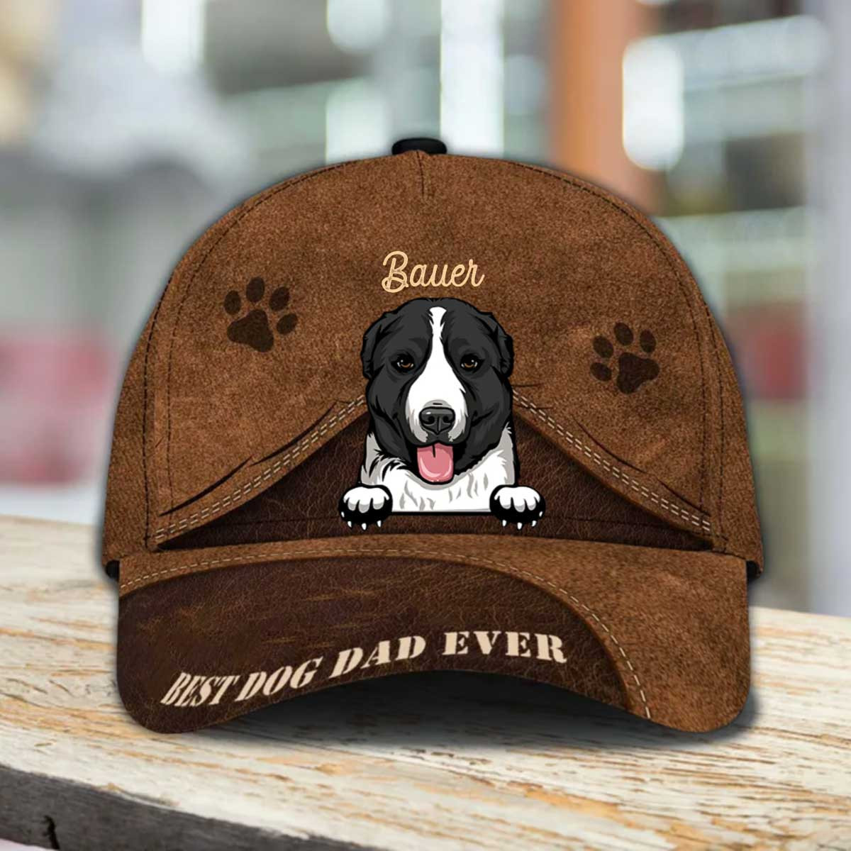 Personalized Central Asian Shepherd Hat, Custom Photo Central Asian Shepherd Cap for Mom & Dad Trucker Hats Custom Hats Gifts For Men & Women
