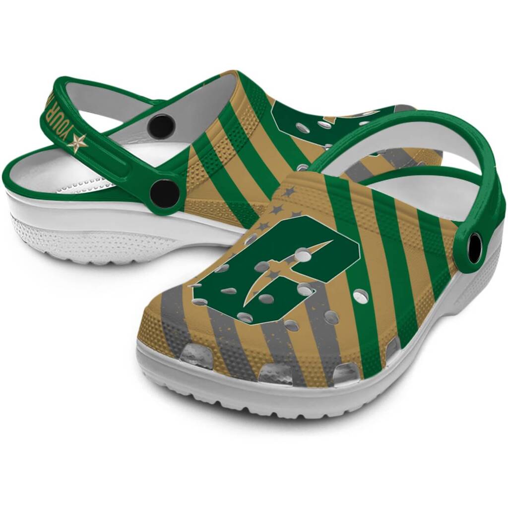 Personalized Charlotte 49ers Star-Spangled Graphic ClogTVC1801805 - Image 3