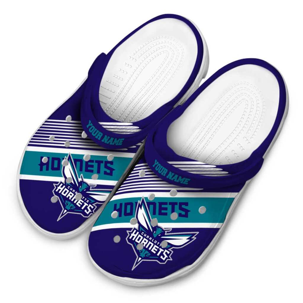 Personalized Charlotte Hornets Vibrant Dual-Tone ClogTVC1801683 - Image 4